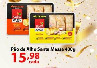 Supermercados Tischler Pão de alho santa massa oferta