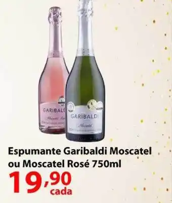Supermercados Tischler Espumante garibaldi moscatel ou moscatel rosé oferta