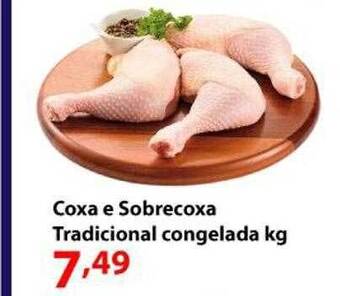 Supermercados Tischler Coxa e sobrecoxa tradicional congelada kg oferta