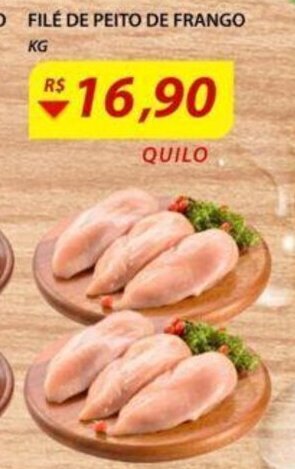 Assaí Atacadista File de Peito de frango 1kg oferta