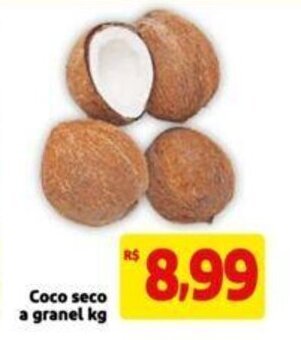 Extra Supermercado Coco seco a granel 1kg oferta