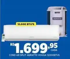 DB Supermercados Ar condicionado agratto oferta