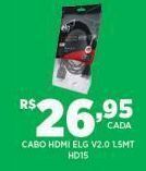 Cabo hdmi elg