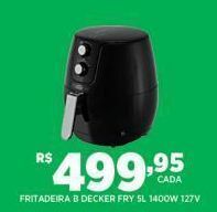 DB Supermercados Fritadeira black & decker oferta