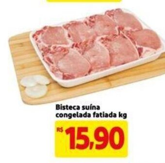 Extra Supermercado Bisteca Suina congelada fatiada 1kg oferta