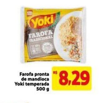 Extra Supermercado Farofa Pronta de Mandioca Yoki temperada 500g oferta