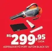 DB Supermercados Aspirador pó port autom black12v oferta