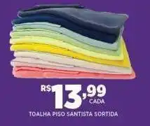 Toalha piso santista sortida