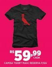 DB Supermercados Camisa tshirt masc reserva oferta