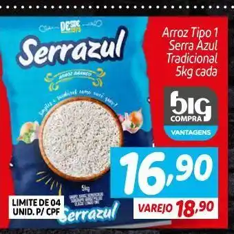 Supermercados Big Compra Arroz oferta