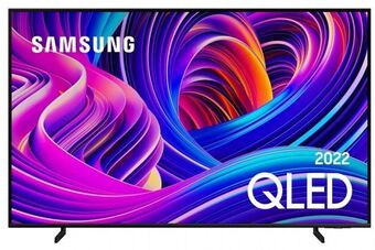 Smart tv samsung 55" 4k bluetooth, wifi, qled - q60b