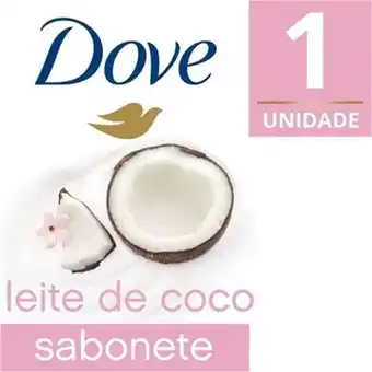 Violeta Supermercados Sabonete dove leite de coco 90g oferta