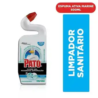 Pato cloro gel marine espuma 500ml 12