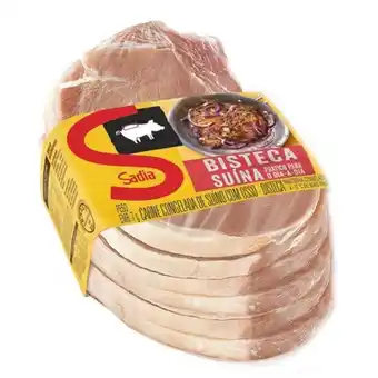Supermercado Bergamini Bisteca suína congelada sadia oferta