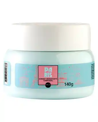 Sorbet hidratante corporal paris 140g be.u by riachuelo