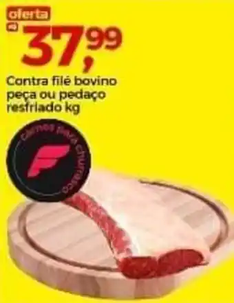 Frangolândia Contra file Bovino peca ou Pedaco resfriado 1kg oferta