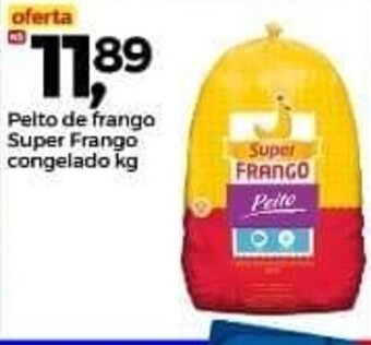 Frangolândia Peito de frango Super frango Congelado 1kg oferta