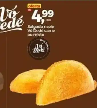 Frangolândia Salgado risole Vo Dede carne ou misto oferta
