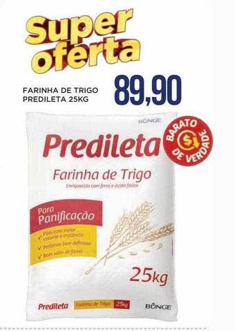 Farinha de trigo predilecta