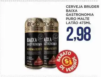 Apoio Mineiro Cerveja bruder baixa gatronomia puro malte latão oferta