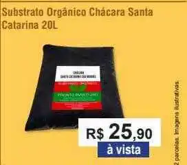 Substrato orgânico chácara santa catarina