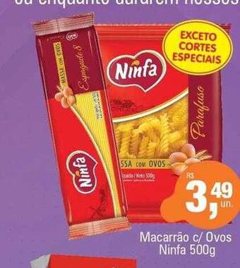 Supermercados Alvorada Macarrão c ovos ninfa oferta