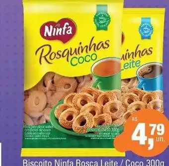 Supermercados Alvorada Biscoito ninfa bosca leite coco oferta