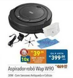 Aspirador-robô wap w90