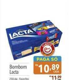 Supermercados Condor Bombom lacta oferta