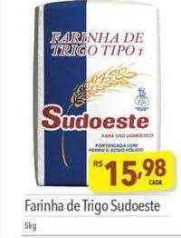 Supermercados Condor Farinha de trigo sudoeste oferta