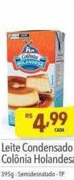 Supermercados Condor Leite condensado colônia holandesa oferta