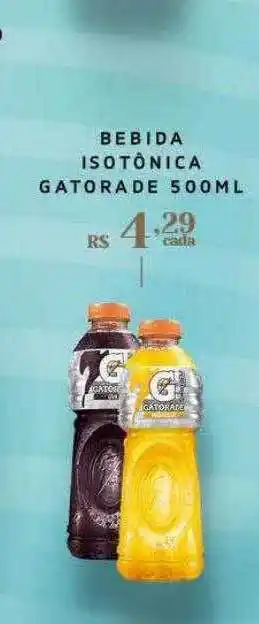 Bebida isotônica gatorade
