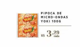 Empório Bahamas Pipoca de micro-ondas yoki oferta
