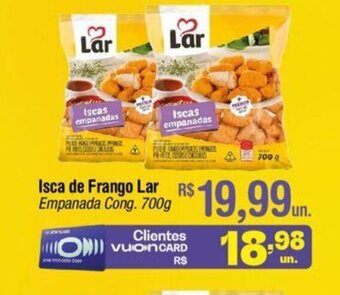 Fort Atacadista Isca de Frango Lar 700g oferta