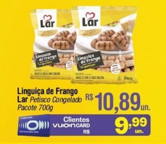 Fort Atacadista Linguica de Frango Lar 700g oferta