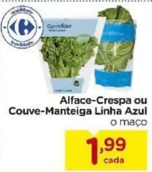 Alface-Crespa ou Couve-Manteiga Linha Azul