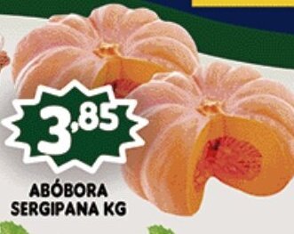 Supermercados Cristal Abobora Sergipana 1kg oferta