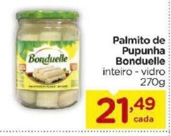 Carrefour Bairro Palmito de Pupunha Bonduelle 270g oferta