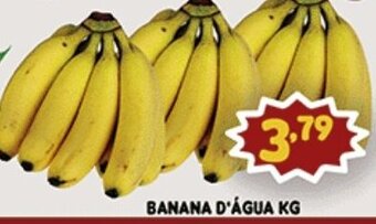 Supermercados Cristal Banana D'agua 1kg oferta