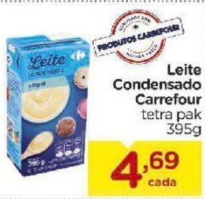 Carrefour Bairro Leite Condensado Carrefour 395g oferta