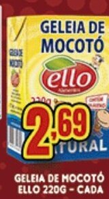 Supermercados Cristal Geleia de Mocoto Ello 220g - cada oferta