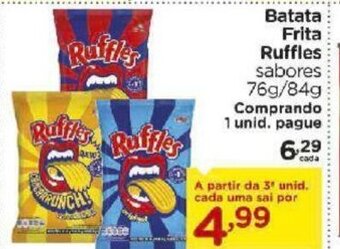 Carrefour Bairro Batata Frita Ruffles 76g/84g oferta