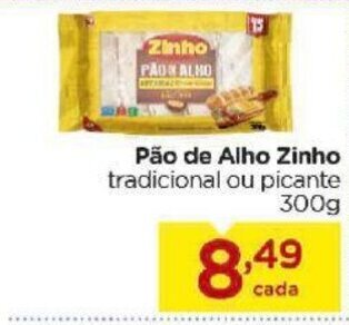 Carrefour Bairro Pao de Alho Zinho 300g oferta