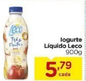 Iogurte Liquido Leco 900g