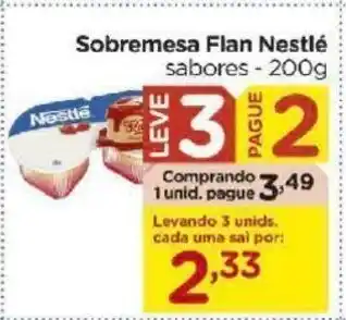 Carrefour Bairro Sobremesa Flan Nestle 200g oferta