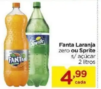 Carrefour Bairro Fanta laranja ou Sprite 2L oferta