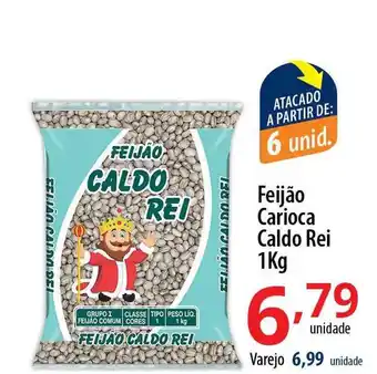 Feijão carioca caldo rei