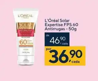 Drogaria Coop L'óréal solar expertise fps 60 antirrugas oferta