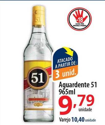 Akki Atacadista Aguardente 51 oferta