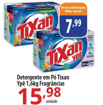 Detergente em pó tixan ypê
